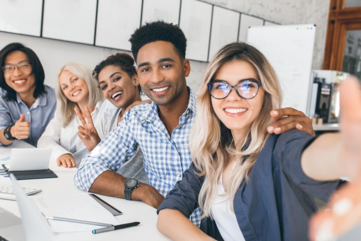 Partecipanti in sessione di pratica coaching